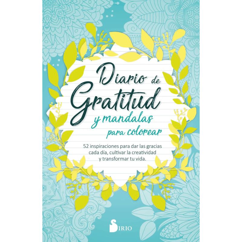DIARIO DE GRATITUD Y MANDALAS PARA COLOREAR (Nuevo)