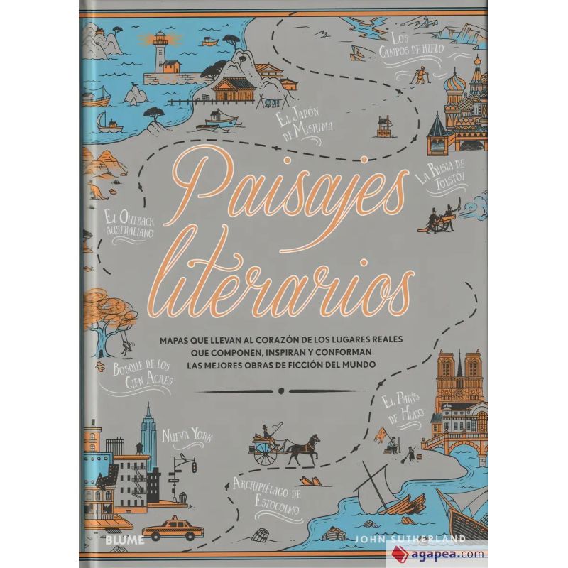 PAISAJES LITERARIOS - MAPAS QUE LLEVAN AL CORAZON - TD (Nuevo)