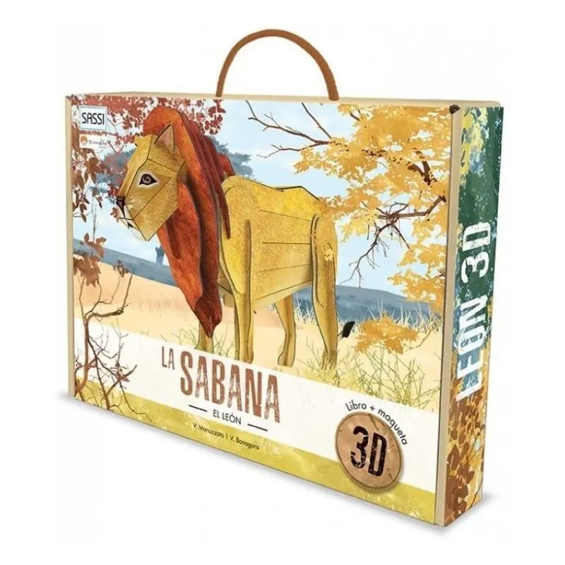 SABANA, LA - LIBRO + MAQUETA DE LEON 3D (Nuevo)