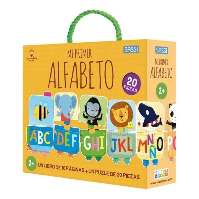 MI PRIMER ALFABETO - LIBRO + PUZZLE DE 20 PIEZAS (Nuevo)