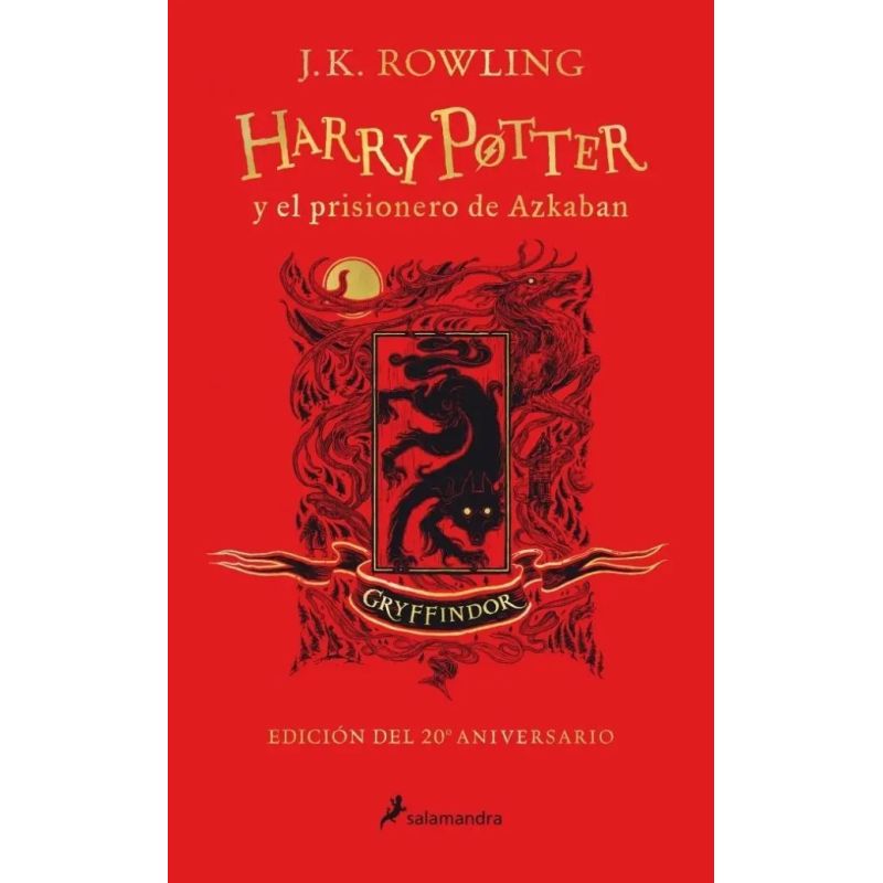 HARRY POTTER III - Y EL PRISIONERO DE AZKABAN - GRYFFINDOR (20° ANIVERSARIO) TD (Nuevo)