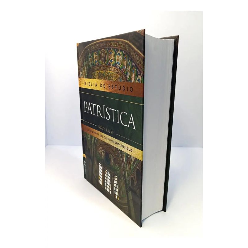 BIBLIA DE ESTUDIO PATRISTICA - SIGLOS I AL VI. LA SABIDURIA DEL CRISTIANISMO ANTIGUO - TAPA DURA (Nuevo) - Miniatura 2