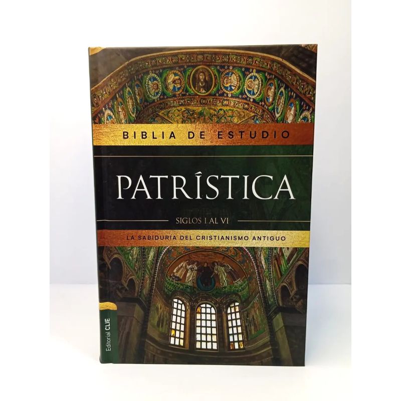 BIBLIA DE ESTUDIO PATRISTICA - SIGLOS I AL VI. LA SABIDURIA DEL CRISTIANISMO ANTIGUO - TAPA DURA (Nuevo)