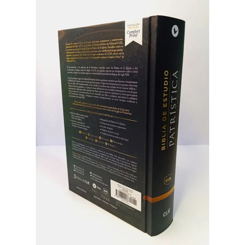 BIBLIA DE ESTUDIO PATRISTICA - SIGLOS I AL VI. LA SABIDURIA DEL CRISTIANISMO ANTIGUO - TAPA DURA (Nuevo) - Miniatura 8