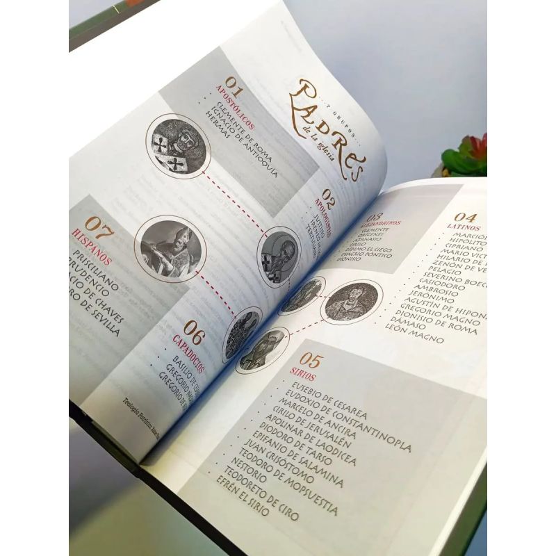 BIBLIA DE ESTUDIO PATRISTICA - SIGLOS I AL VI. LA SABIDURIA DEL CRISTIANISMO ANTIGUO - TAPA DURA (Nuevo) - Miniatura 7