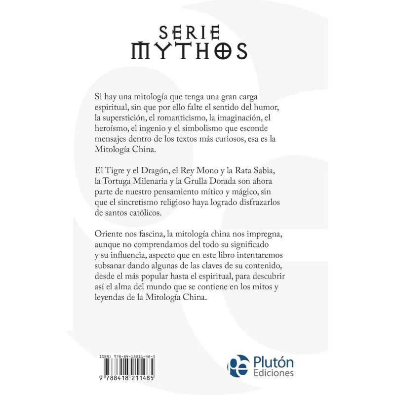 MITOLOGIA CHINA - LA LUZ DE ORIENTE - SERIE MYTHOS (Nuevo) - Miniatura 5