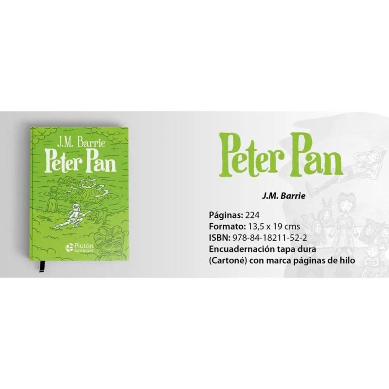 PETER PAN - PLATINO CLASICOS ILUSTRADOS - TD (Nuevo) - Miniatura 3