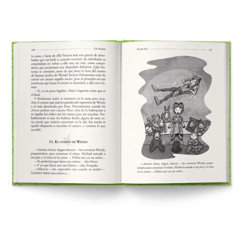 PETER PAN - PLATINO CLASICOS ILUSTRADOS - TD (Nuevo) - Miniatura 2
