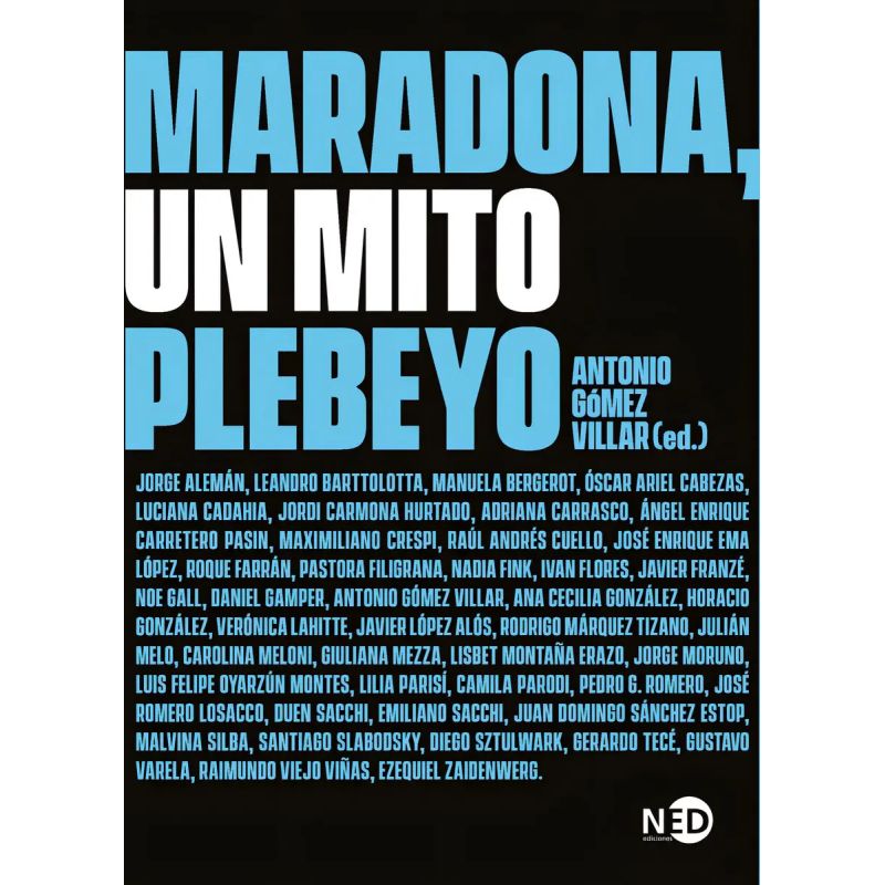 MARADONA MITO PLEBEYO (Nuevo)