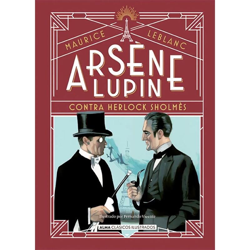 ARSEN LUPIN CONTRA HERLOCK - CLASICOS ILUSTRADOS (TD) (Nuevo)