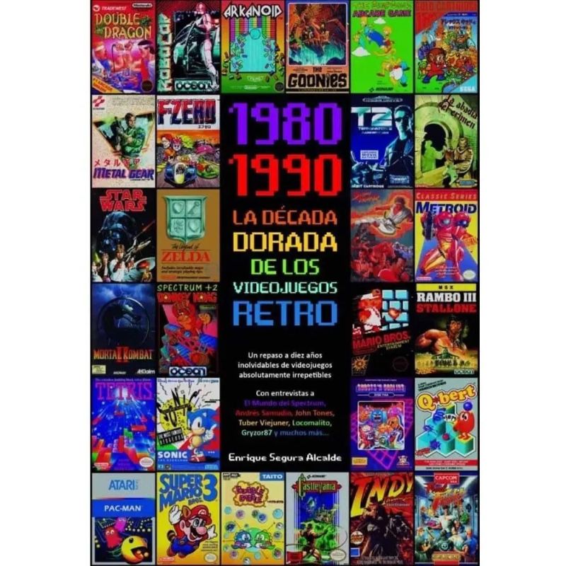 1980-1990 LA DECADA DORADA DE LOS VIDEOJUEGOS - TD (Nuevo)