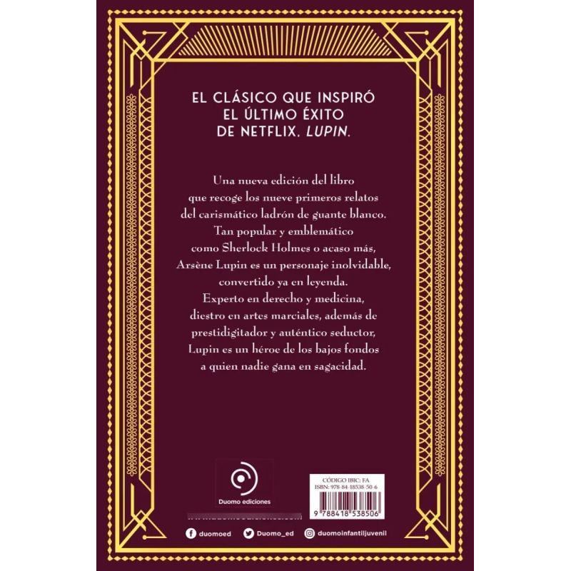 ARSENE LUPIN - CABALLERO LADRON (Nuevo) - Miniatura 2
