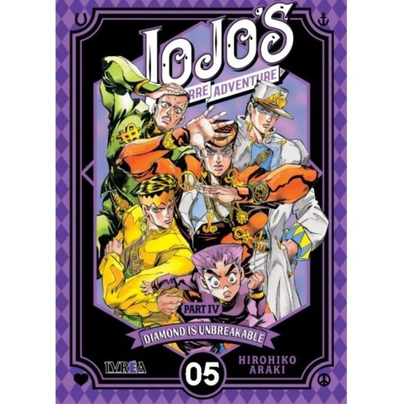 JOJOS BIZARRE ADVENTURE PARTE 4: DIAMOND IS UNBREAKABLE 5 (Nuevo)