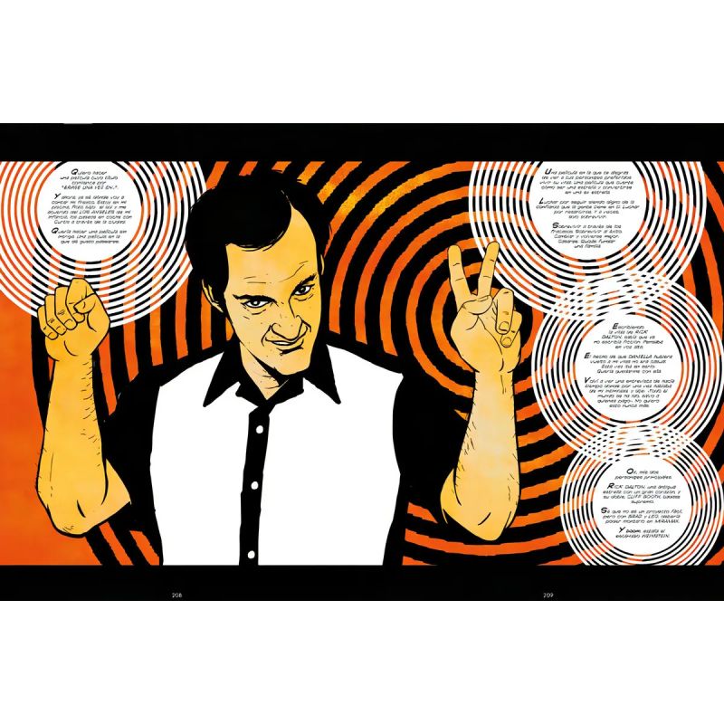 QUENTIN POR TARANTINO - NOVELA GRAFICA (Nuevo) - Miniatura 2