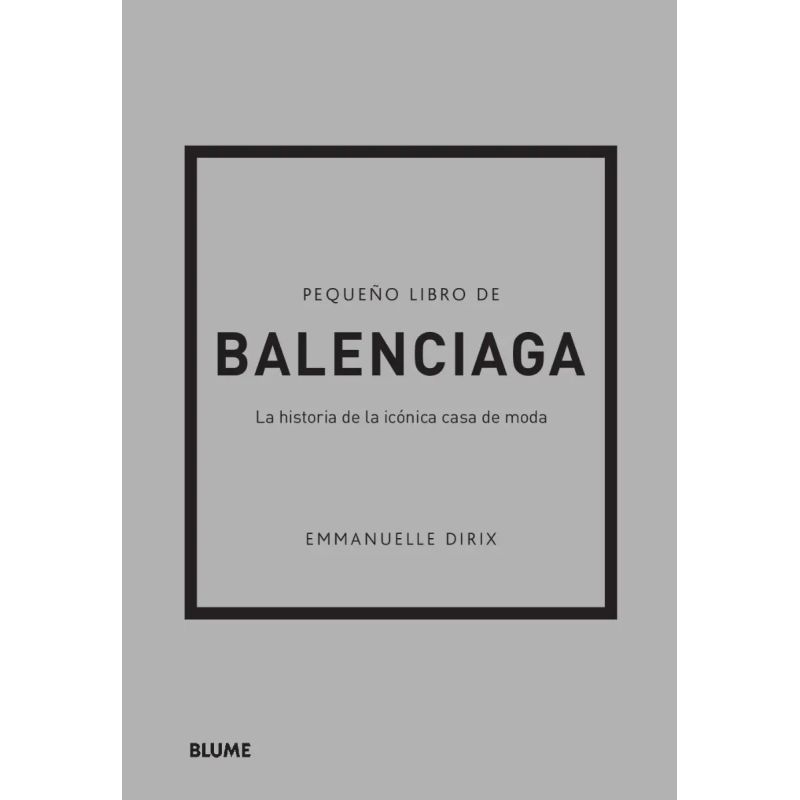PEQUEÑO LIBRO DE BALENCIAGA - TD (Nuevo)