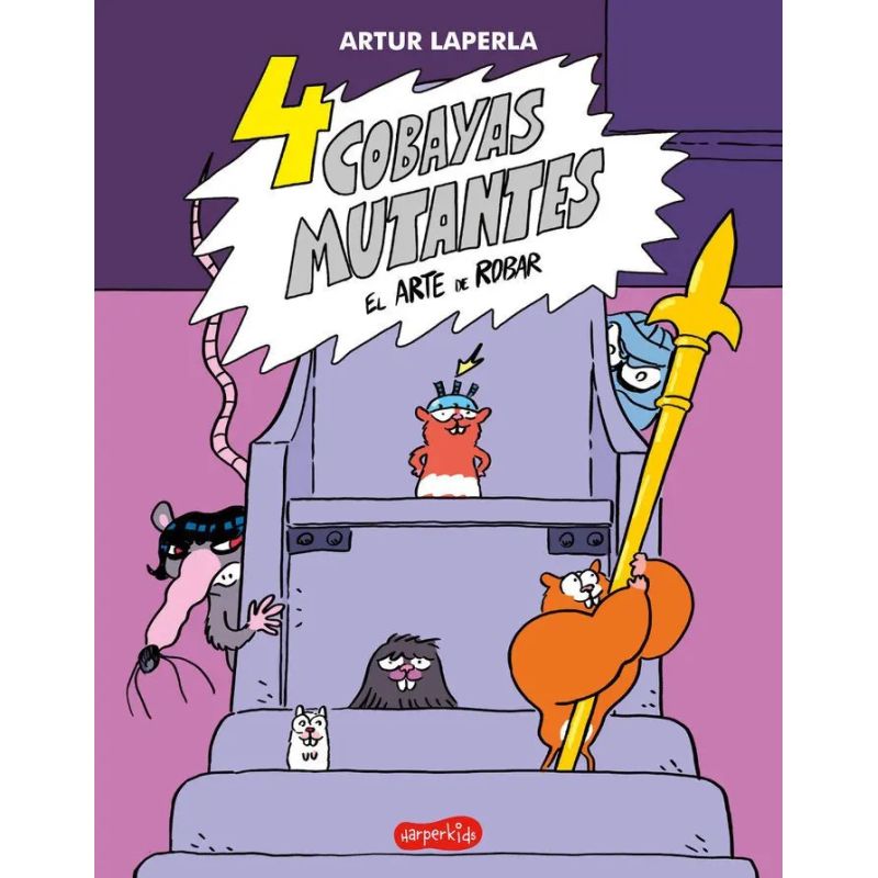 ARTE DE ROBAR, EL - 4 COBAYAS MUTANTES 3 (Nuevo)