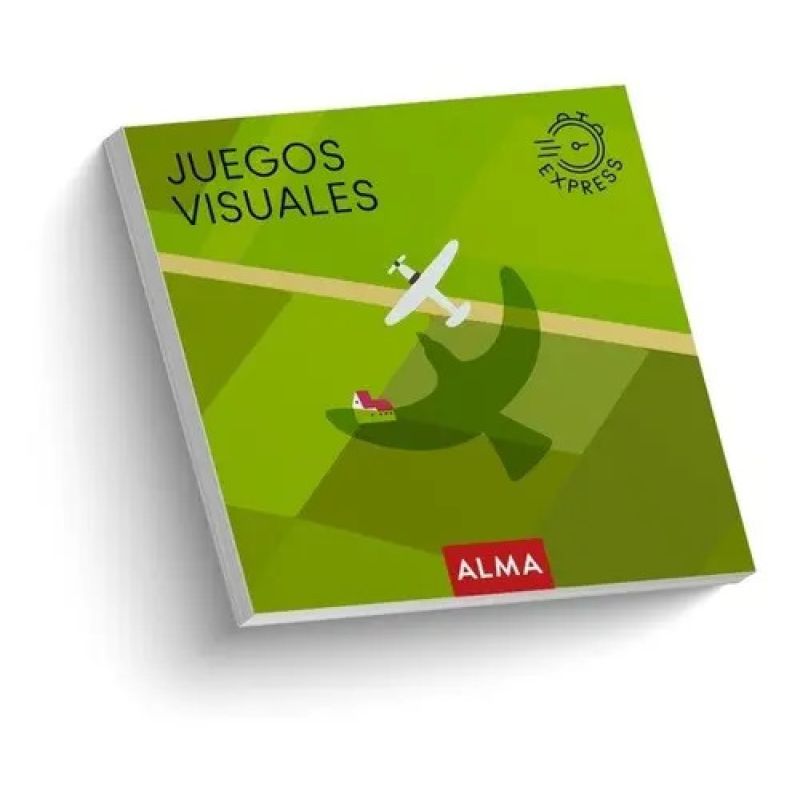 JUEGOS VISUALES - CUADRADOS EXPRESS - LIBRO BLOC (Nuevo)