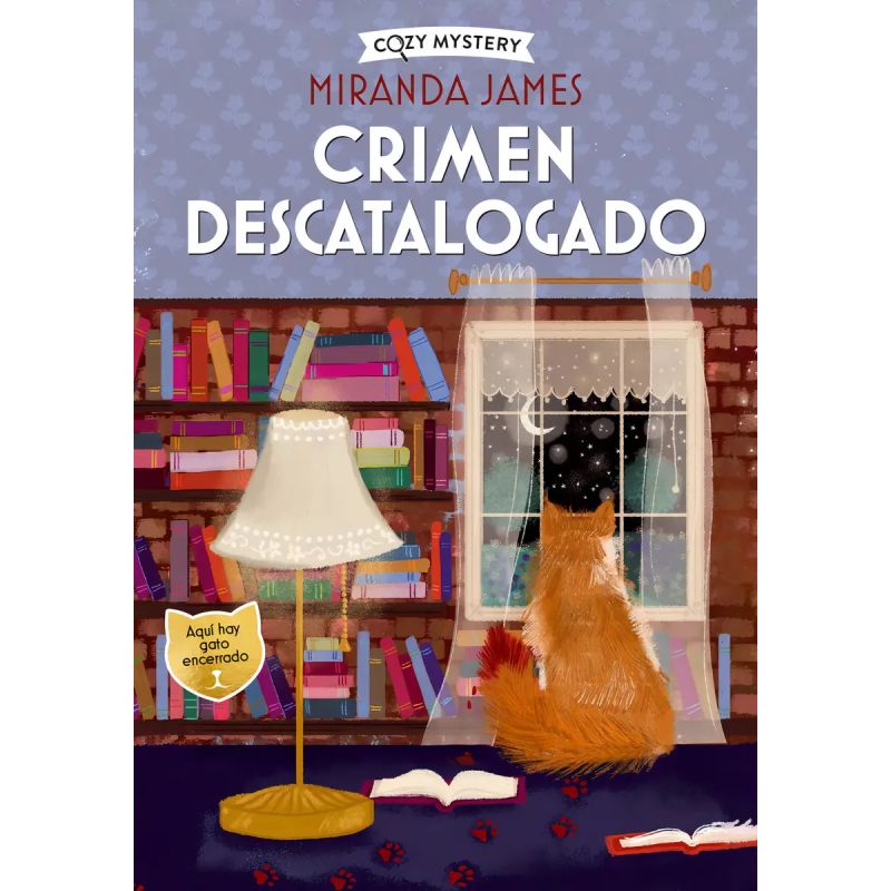 CRIMEN DESCATALOGADO - COZY MYSTERY - AQUI HAY GATO ENCERRADO (Nuevo)