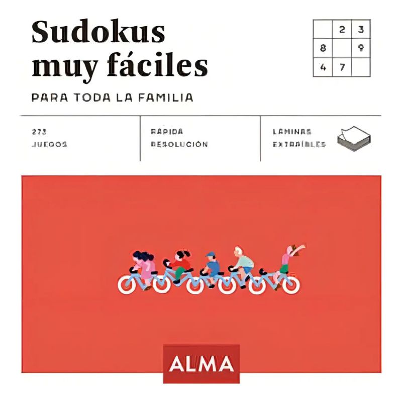 SUDOKUS MUY FACILES PARA TODA LA FAMILIA (Nuevo)