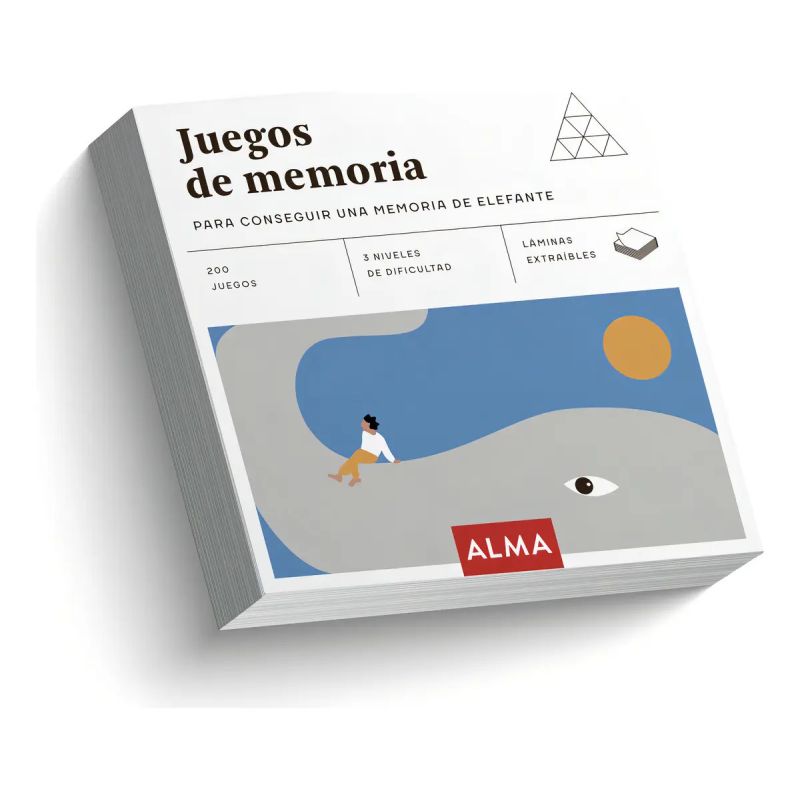 JUEGOS DE MEMORIA - PARA CONSEGUIR UNA MEMORIA DE ELEFANTE (Nuevo)