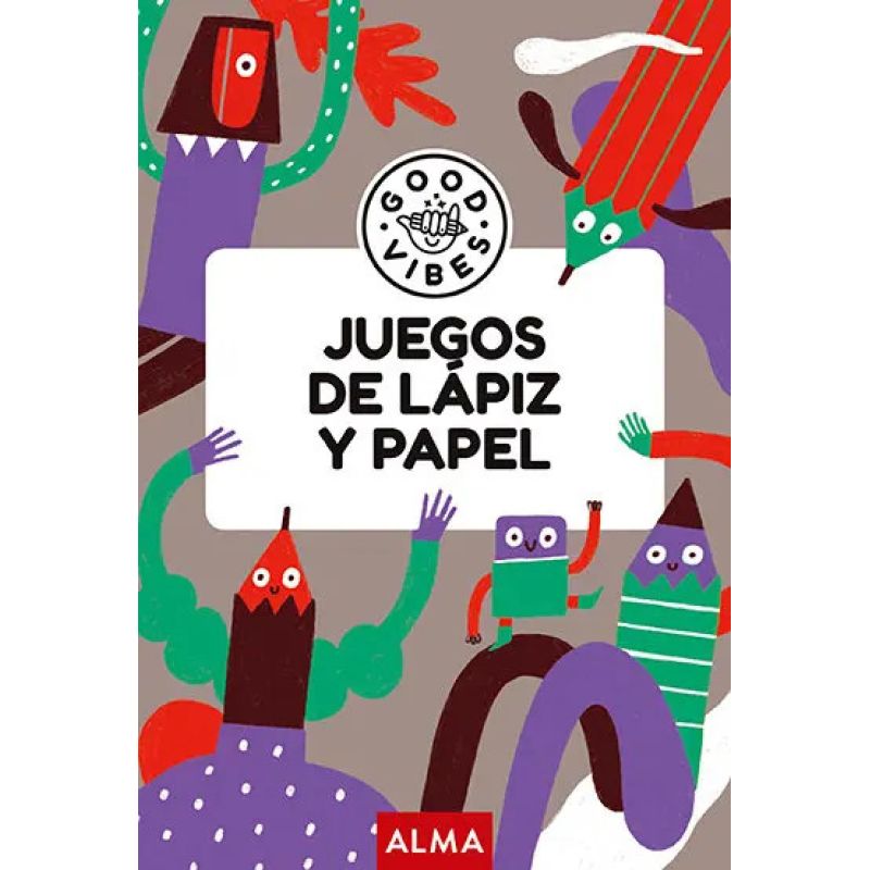 JUEGOS DE LAPIZ Y PAPEL - GOOD VIBES (Nuevo)