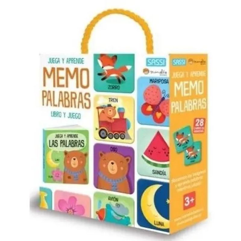 MEMO PALABRAS - JUEGA Y APRENDE - LIBRO Y JUEGO (Nuevo)
