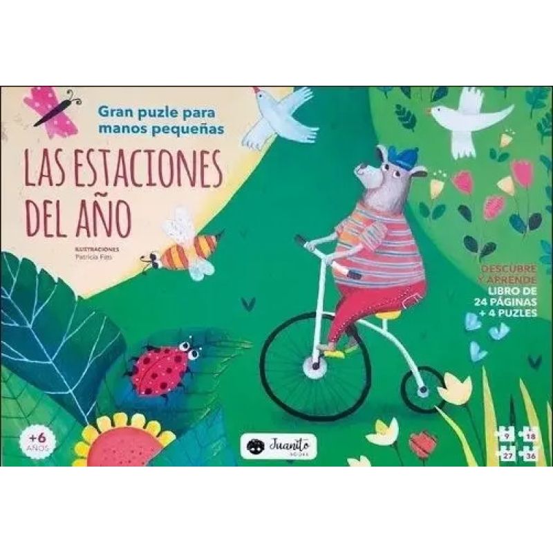 ESTACIONES DEL AÑO, LAS - GRAN PUZLE PARA MANOS PEQUEÑAS (Nuevo)