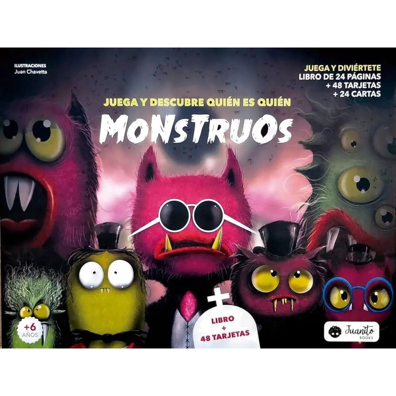 MONSTRUOS - JUEGA Y DESCUBRE QUIEN ES QUIEN (Nuevo)