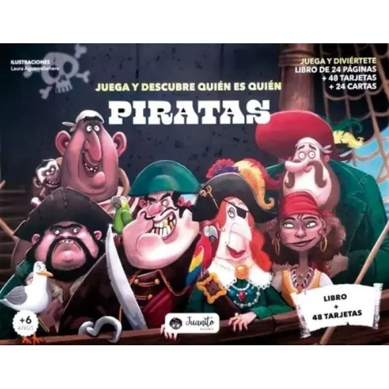 PIRATAS - JUEGA Y DESCUBRE QUIEN ES QUIEN (Nuevo)