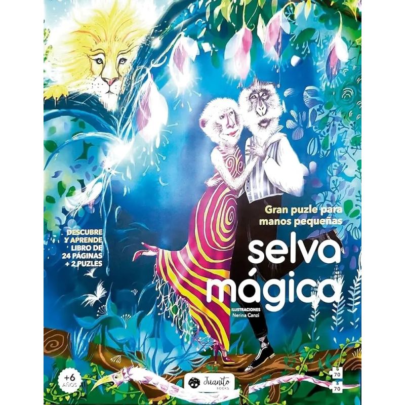 SELVA MAGICA - GRAN PUZLE PARA MANOS PEQUEÑAS (Nuevo)
