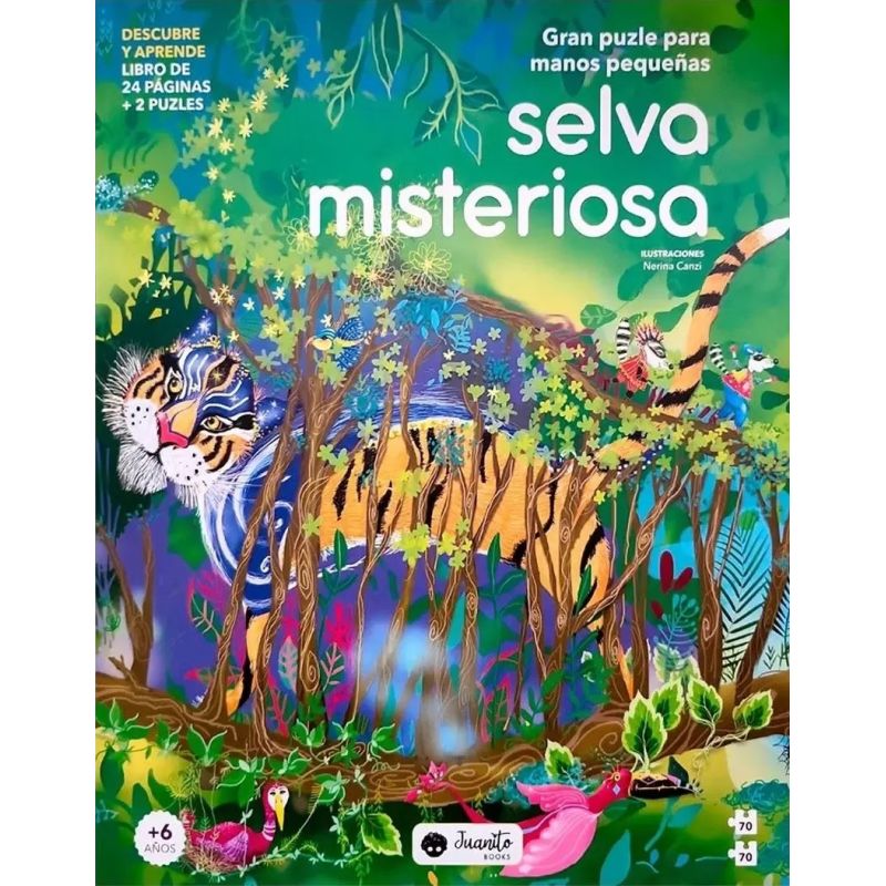 SELVA MISTERIOSA - GRAN PUZLE PARA MANOS PEQUEÑAS (Nuevo)