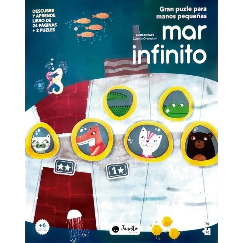 MAR INFINITO - GRAN PUZLE PARA MANOS PEQUEÑAS (Nuevo)