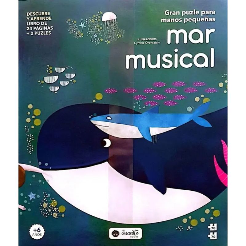 MAR MUSICAL - GRAN PUZLE PARA MANOS PEQUEÑAS (Nuevo)