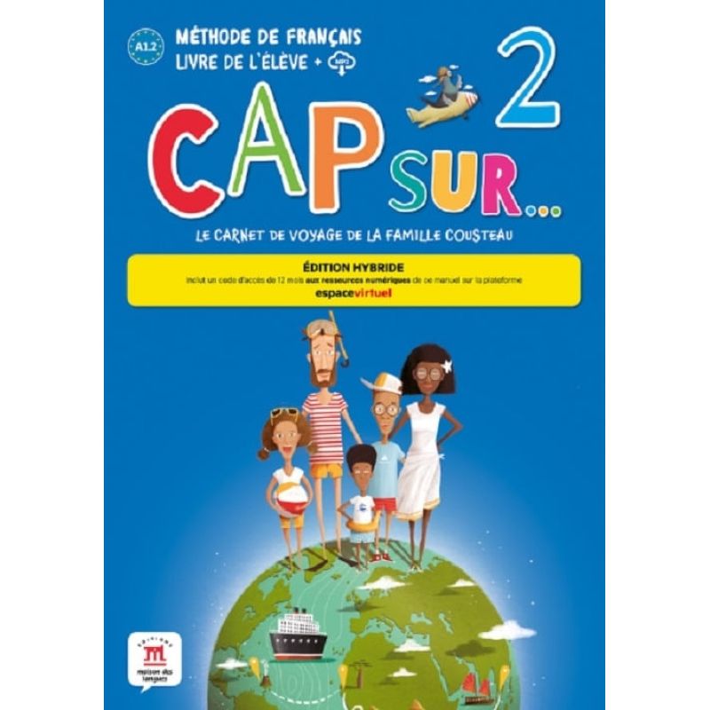 CAP SUR 2 A1.2 - LIVRE DE L'ELEVE + PLATEFORME (Nuevo)