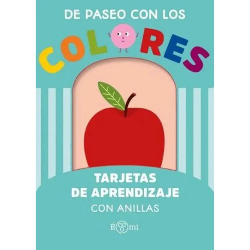 DE PASEO CON LOS COLORES - TARJETAS DE APRENDIZAJE CON ANILLAS (Nuevo)