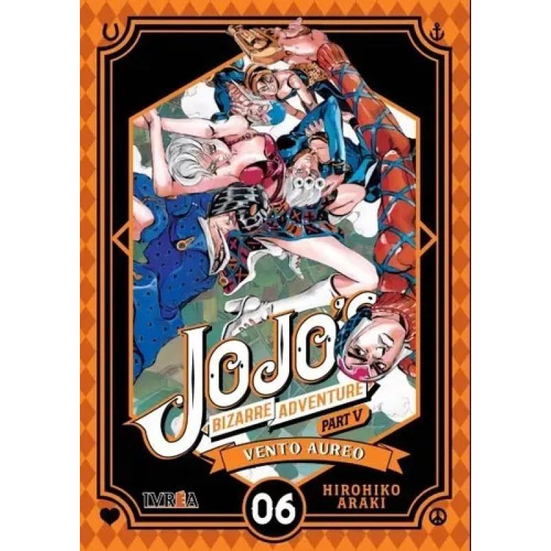 JOJOS BIZARRE ADVENTURE PARTE 5: VENTO AUREO 6 (Nuevo)