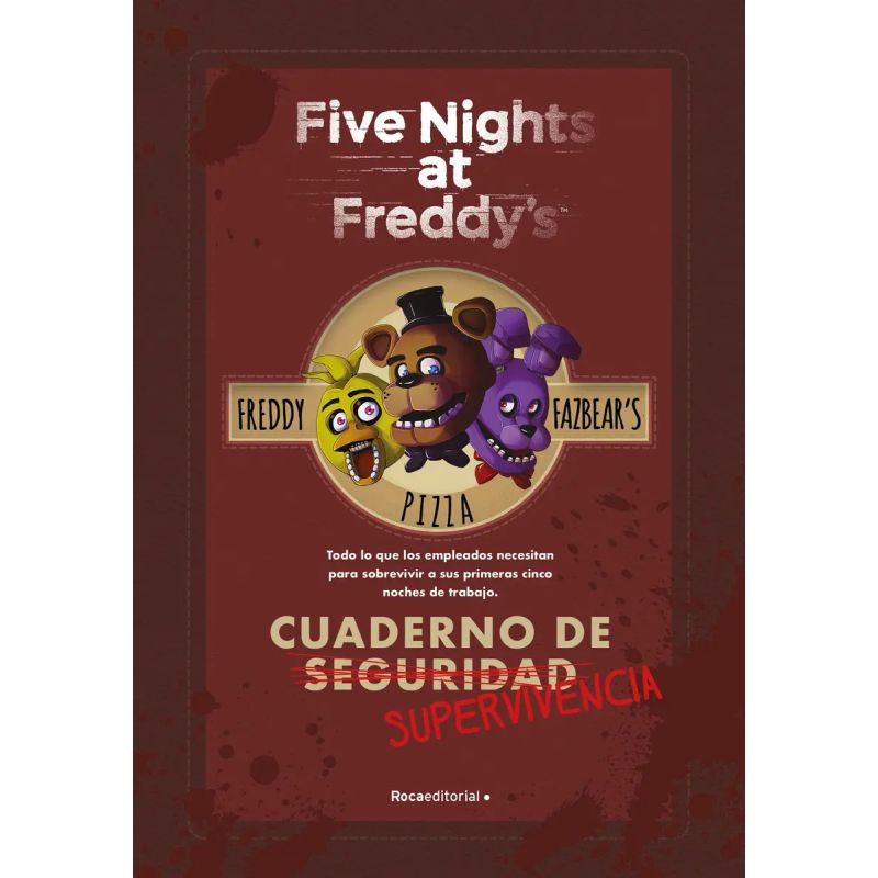 FIVE NIGHTS AT FREDDY’S - CUADERNO DE SUPERVIVENCIA (Nuevo)