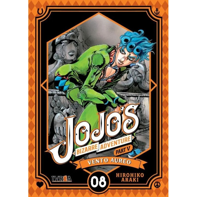 JOJOS BIZARRE ADVENTURE PARTE 5: VENTO AUREO 8 (Nuevo)