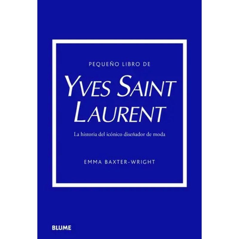 PEQUEÑO LIBRO DE YVES SAINT LAURENT - TD (Nuevo)