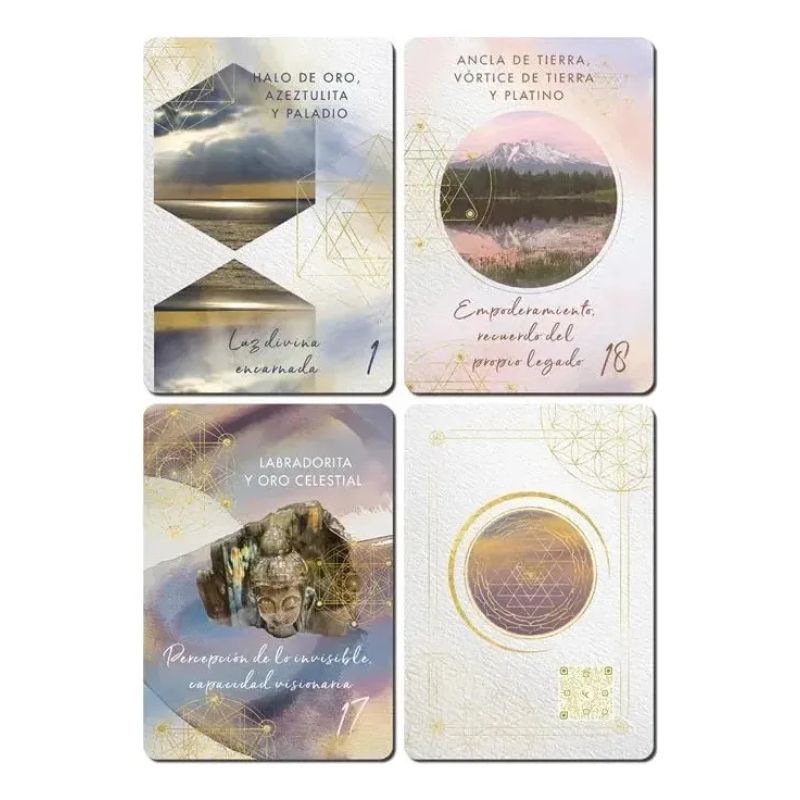 SONIDOS SANADORES DE LOS CRISTALES, LOS - ORACULO - LIBRO + 48 CARTAS (Nuevo) - Miniatura 3