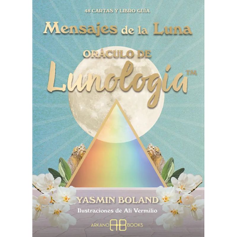 MENSAJES DE LA LUNA - ORACULO DE LUNOLOGIA - LIBRO + 48 CARTAS (Nuevo)