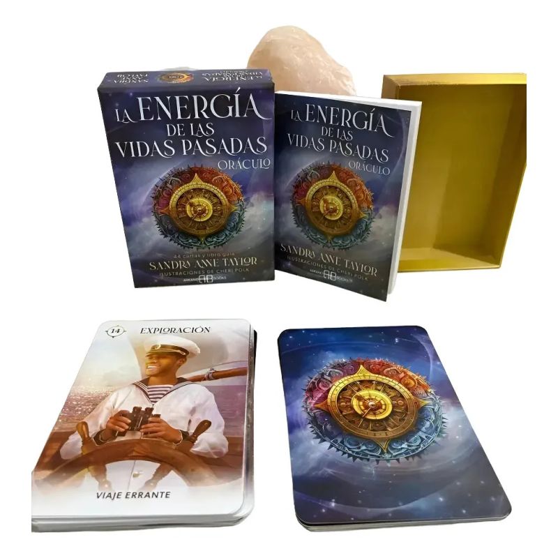 ENERGIA DE LAS VIDAS PASADAS, LA - ORACULO - LIBRO + CARTAS (Nuevo) - Miniatura 3