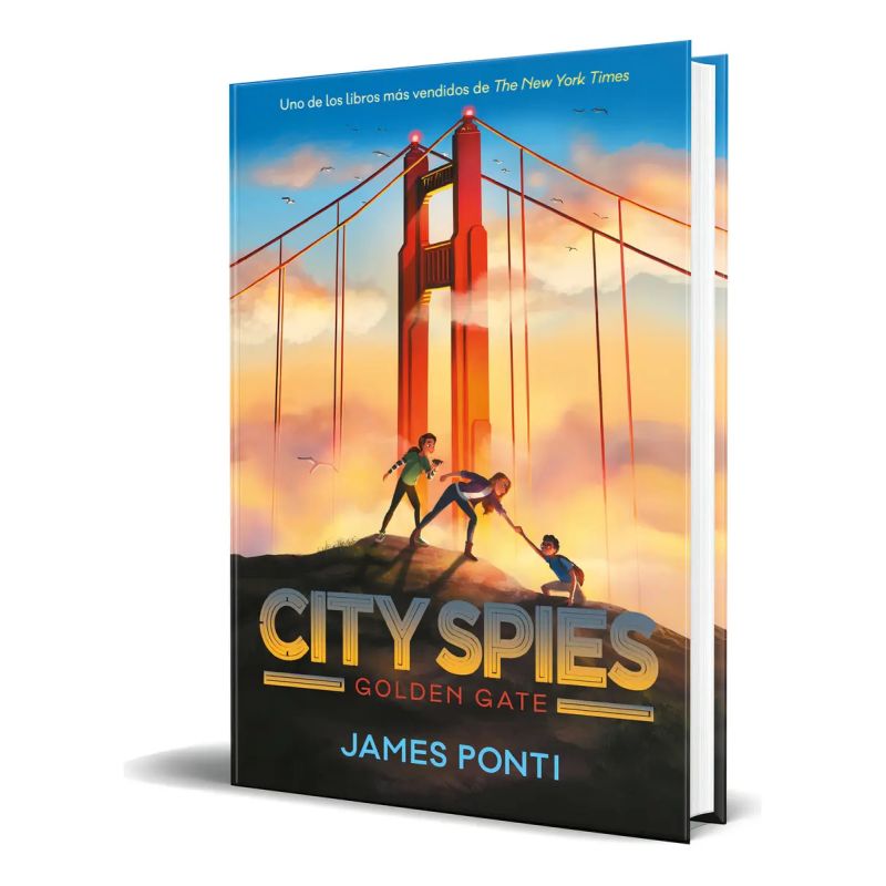 GOLDEN GATE - CITY SPIES 2 (LIBRO EN ESPAÑOL) - TD (Nuevo)
