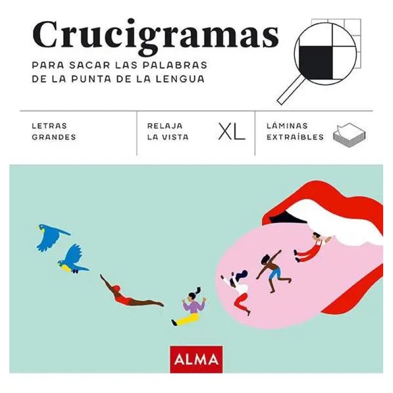 CRUCIGRAMAS XL - PARA SACAR LAS PALABRAS DE LA PUNTA DE LA LENGUA (Nuevo)