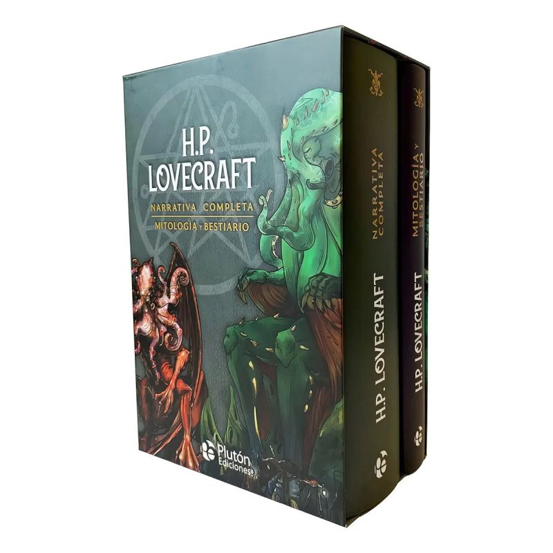 NARRATIVA COMPLETA - MITOLOGIA Y BESTIARIO - H.P. LOVECRAFT - PACK 2 TOMOS - TD (Nuevo)