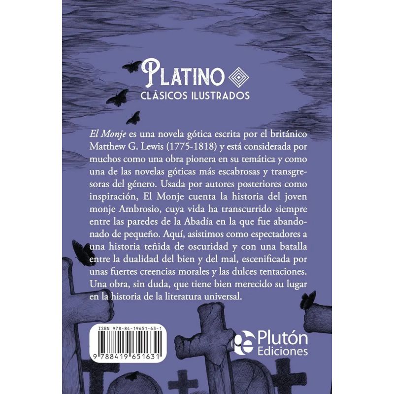 MONJE, EL - PLATINO CLASICOS ILUSTRADOS - TD (Nuevo) - Miniatura 2