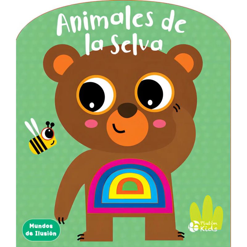 ANIMALES DE LA SELVA - MUNDOS DE ILUSION - CARTONE (Nuevo)