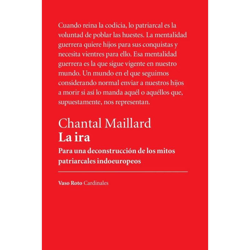 IRA, LA - PARA UNA DECONSTRUCCION DE LOS MITOS PATRIARCALES INDOEUROPEOS (Nuevo)