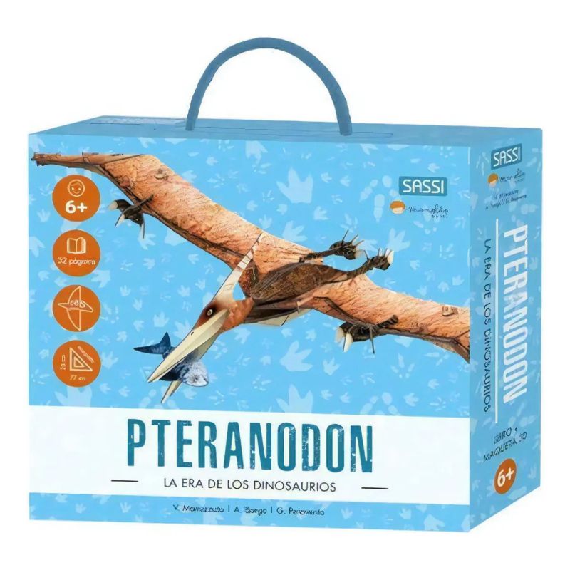 PTERANODON - LA ERA DE LOS DINOSAURIOS - MINI DINOSAURIOS 3D (Nuevo)