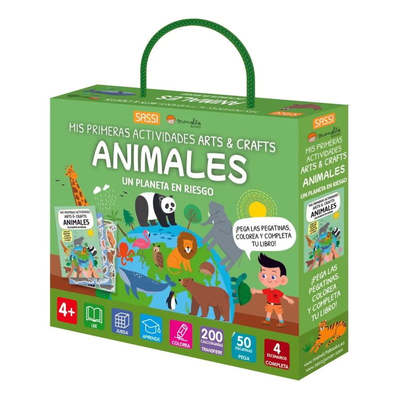 ANIMALES - MIS PRIMERAS ACTIVIDADES ART &amp; CRAFT (Nuevo)